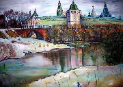 Gherardo Starnina artist Nina Silaeva Serpukhov Vysotsky monastery oil painting artist